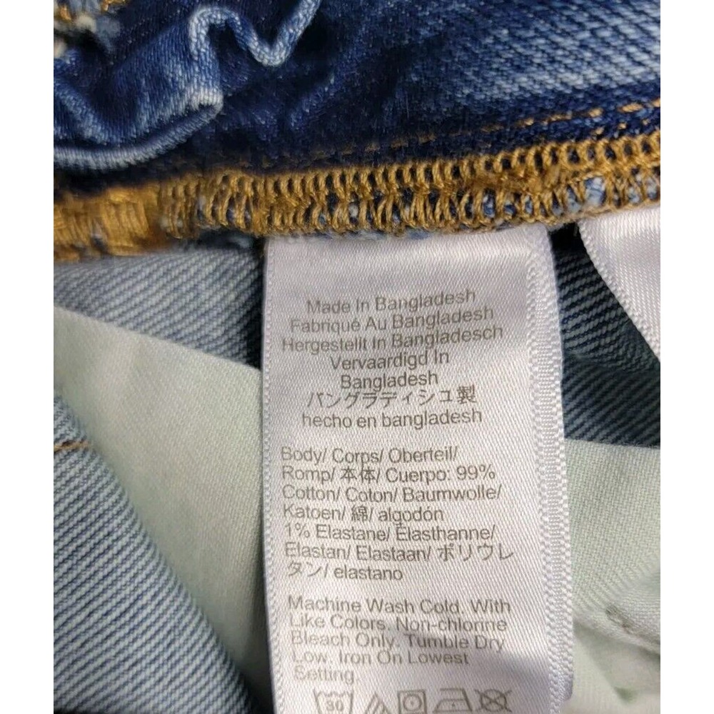 J CREW Re-Imagined Flex Slim Blue Men Jeans Size 30×32 - Picture 7 of 8